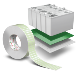 Das Wärmemanagement in EV-Batterien wird durch Lohmanns neues thermisch leitfähiges Klebebandsortiment mit einer Wärmeleitfähigkeit von bis zu 2 WmK erleichtert. .png